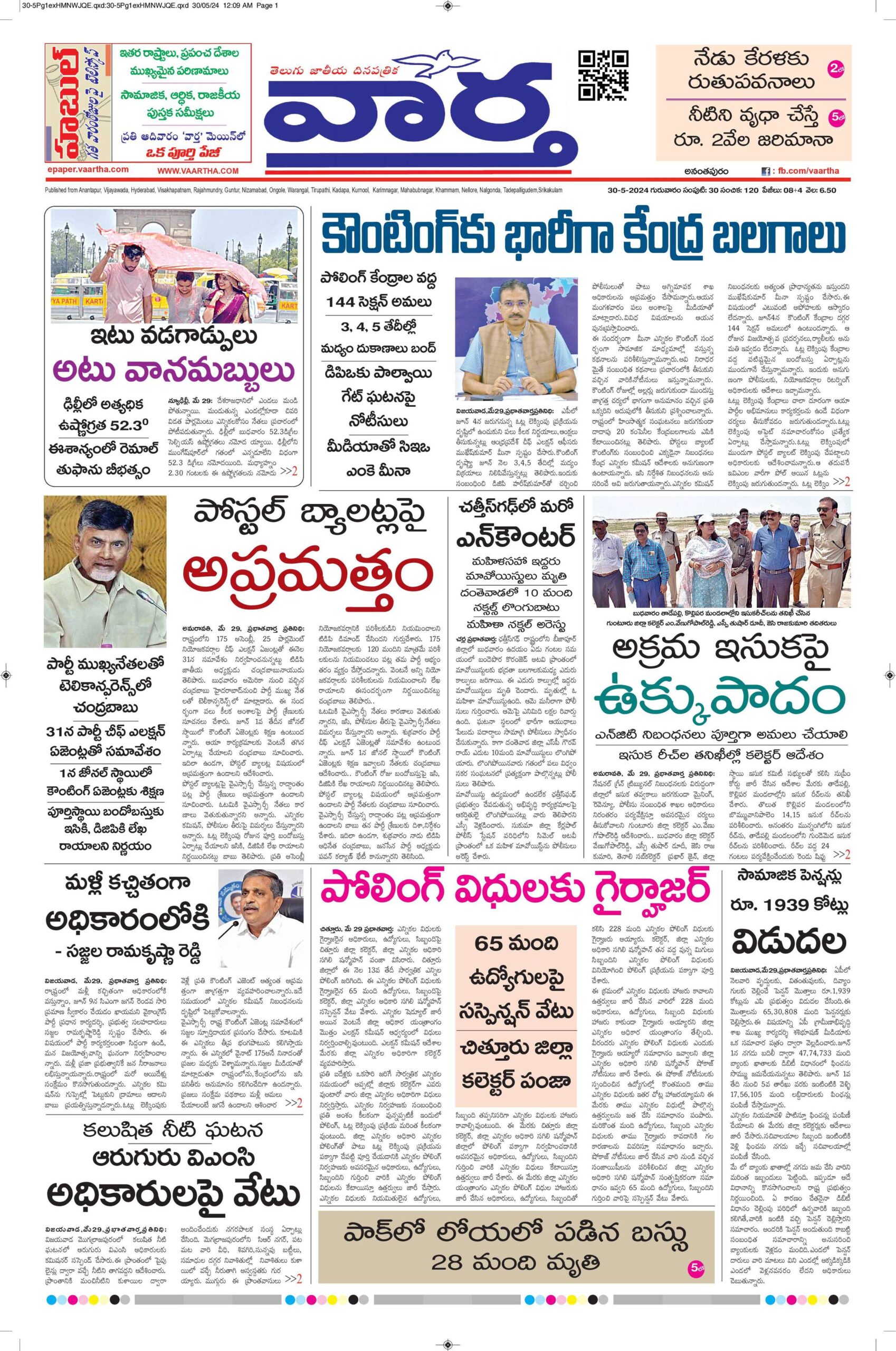 Ananthapur Main - 30 May 2024