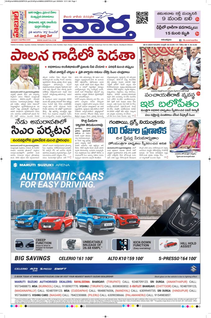 Ananthapur Main - 20 Jun 2024