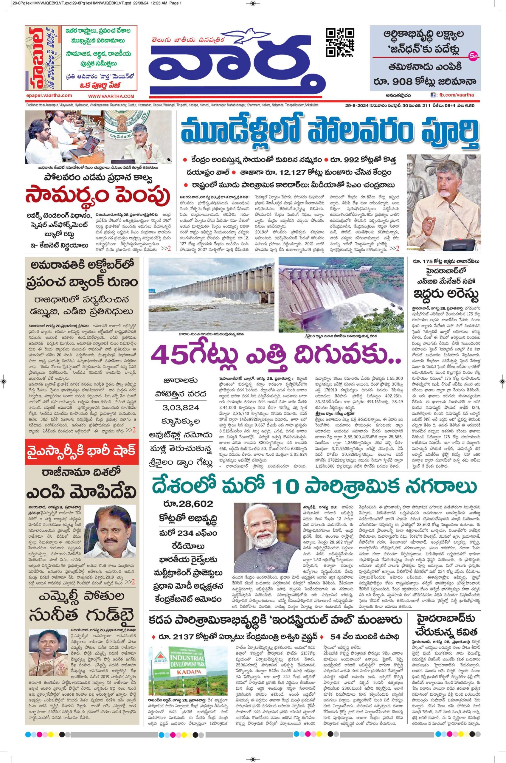 Ananthapur Main - 29 Aug 2024