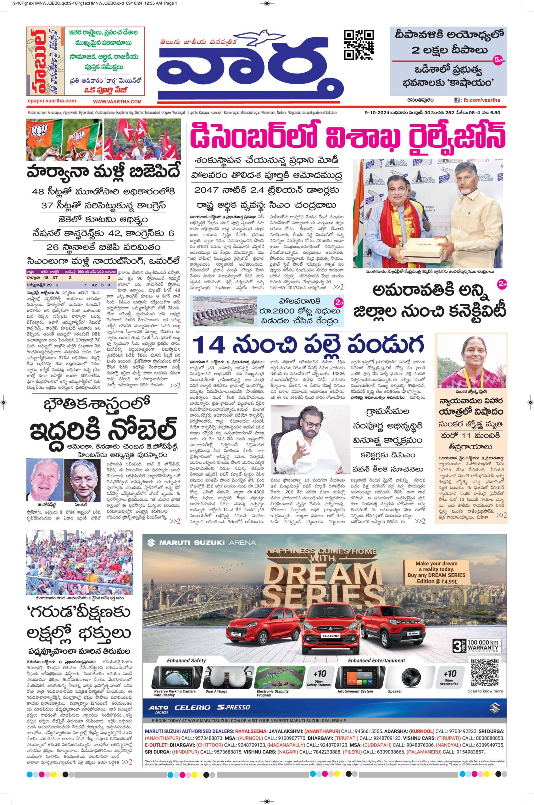 Ananthapur Main - 09 Oct 2024