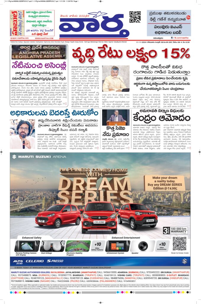 Ananthapur Main - 11 Nov 2024