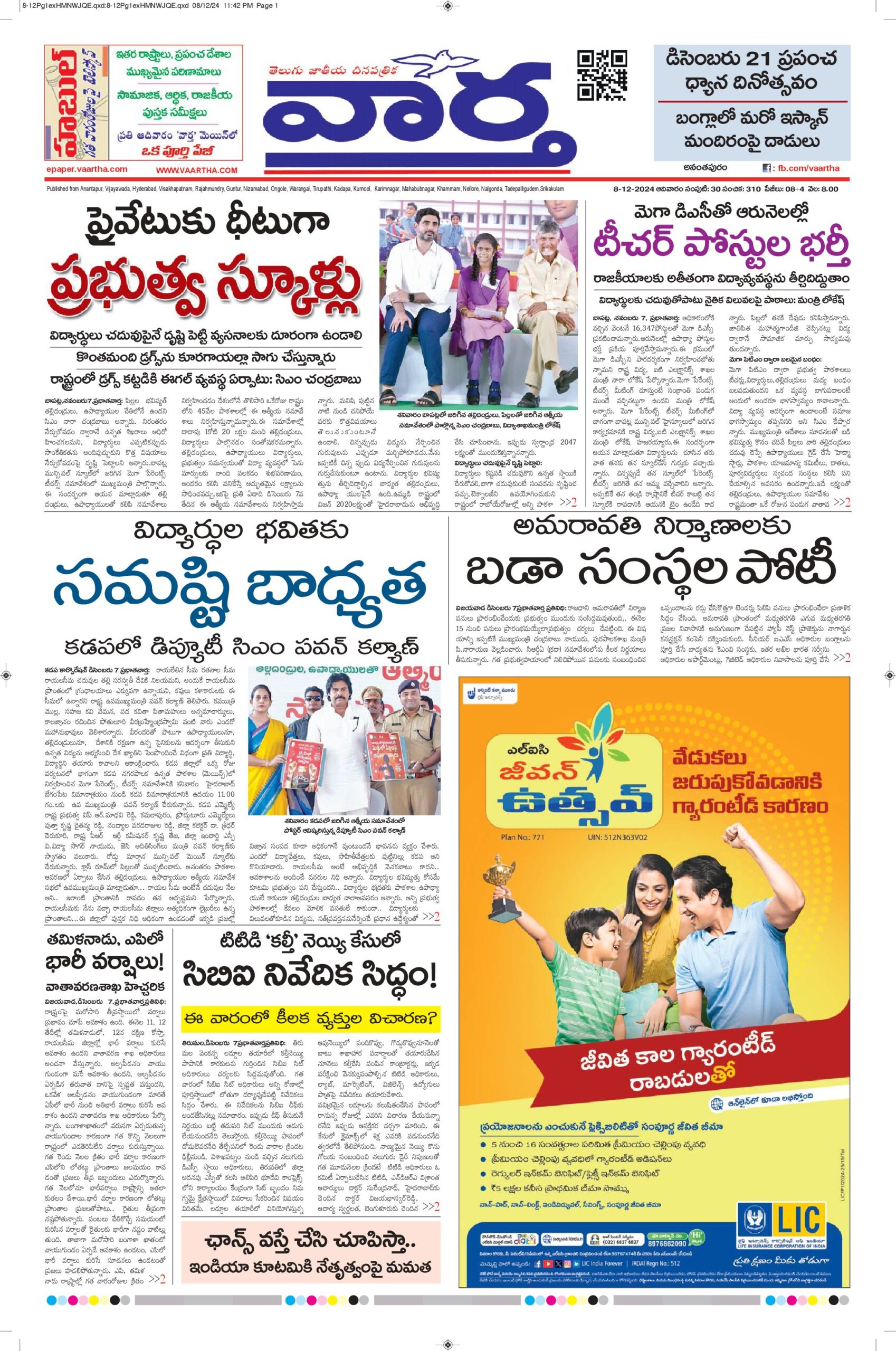 Ananthapur Main - 08 Dec 2024