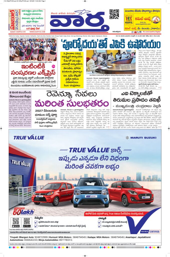 Ananthapur Main - 10 Dec 2025