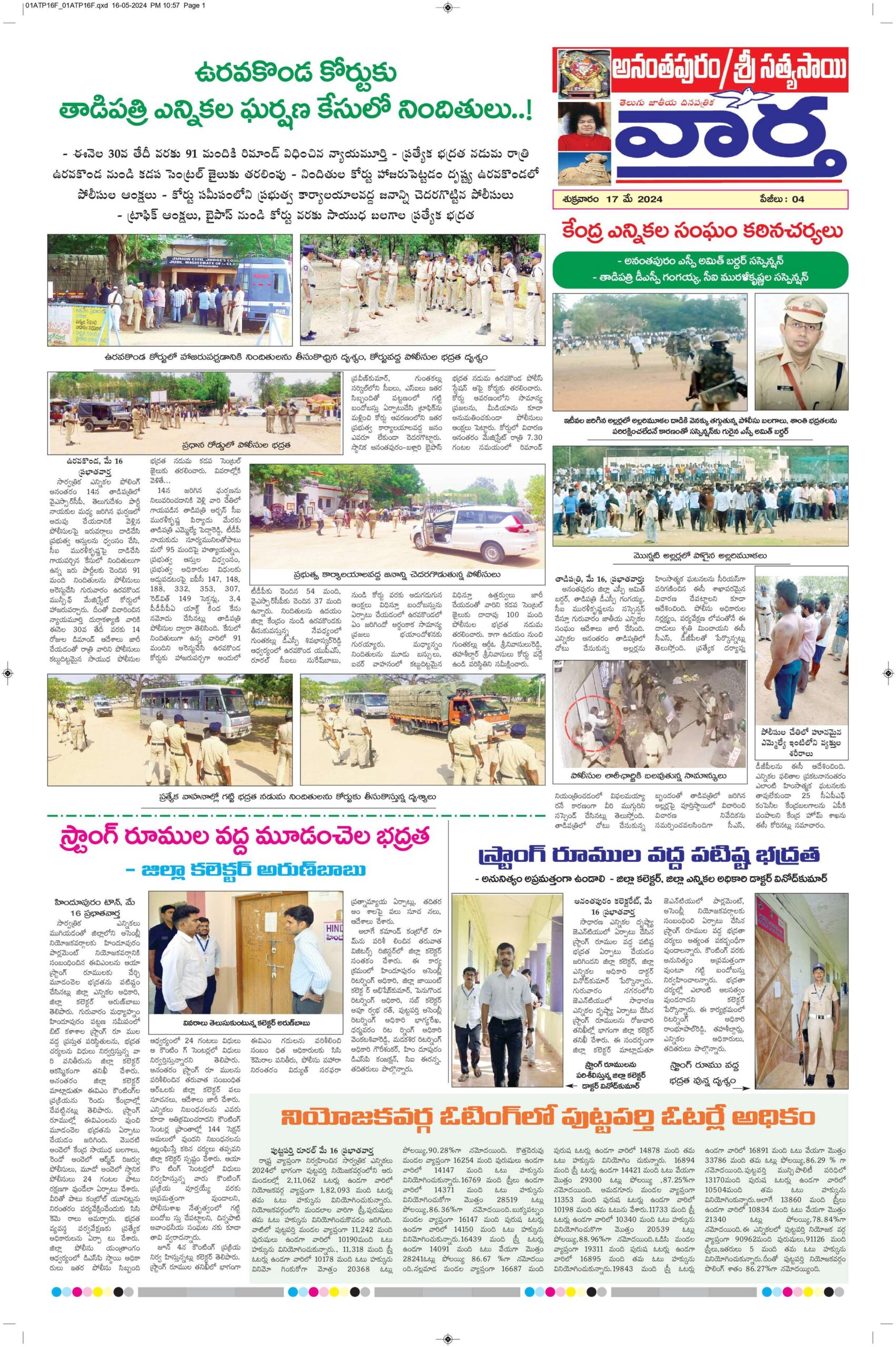 Ananthapur Tab - 17 May 2024