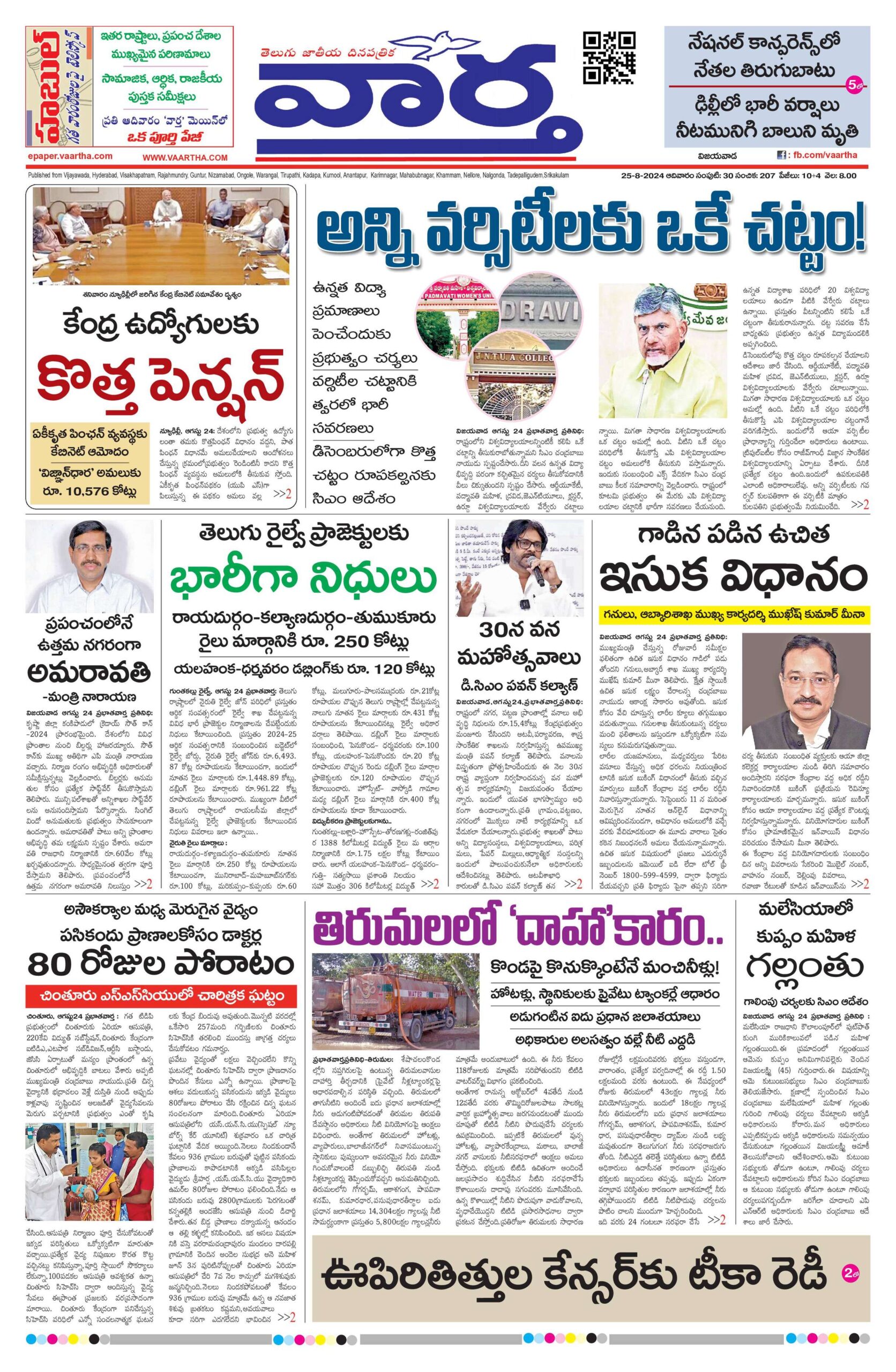 Andhra Pradesh Main - 25 Aug 2024