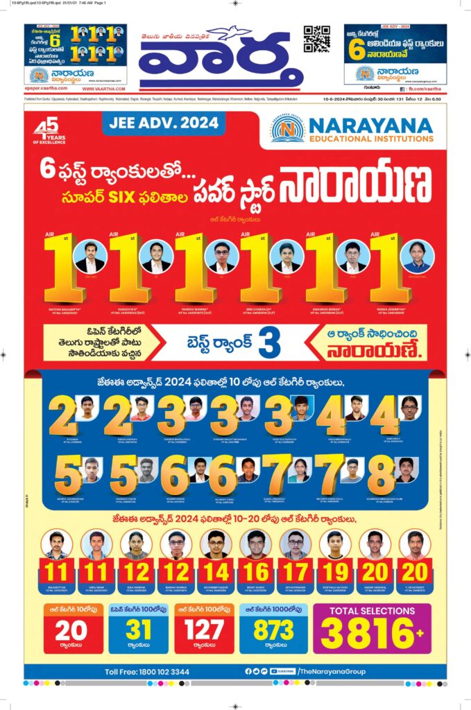 Guntur Main - 10 Jun 2024