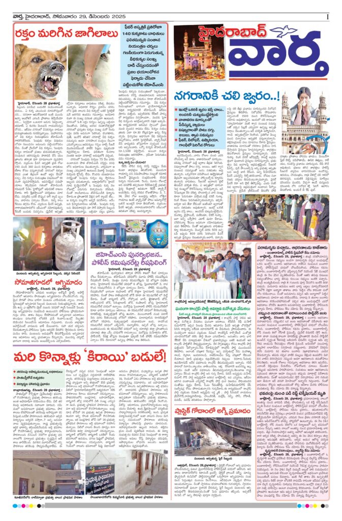 Hyderabad Tab - 29 Dec 2025