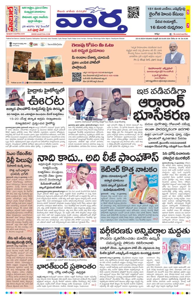 Khammam Main - 22 Aug 2024