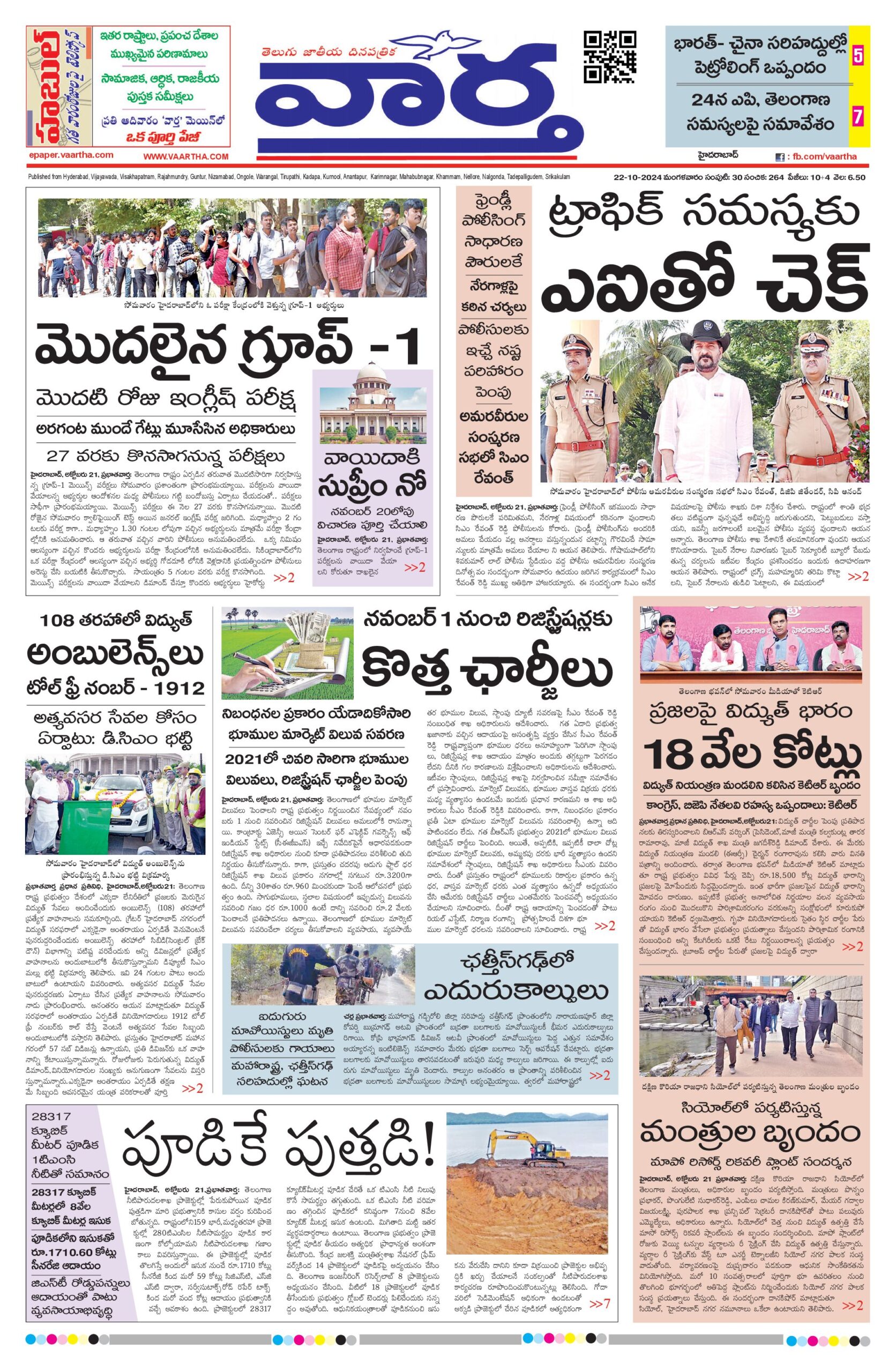 Mahaboobnagar Main - 22 Oct 2024