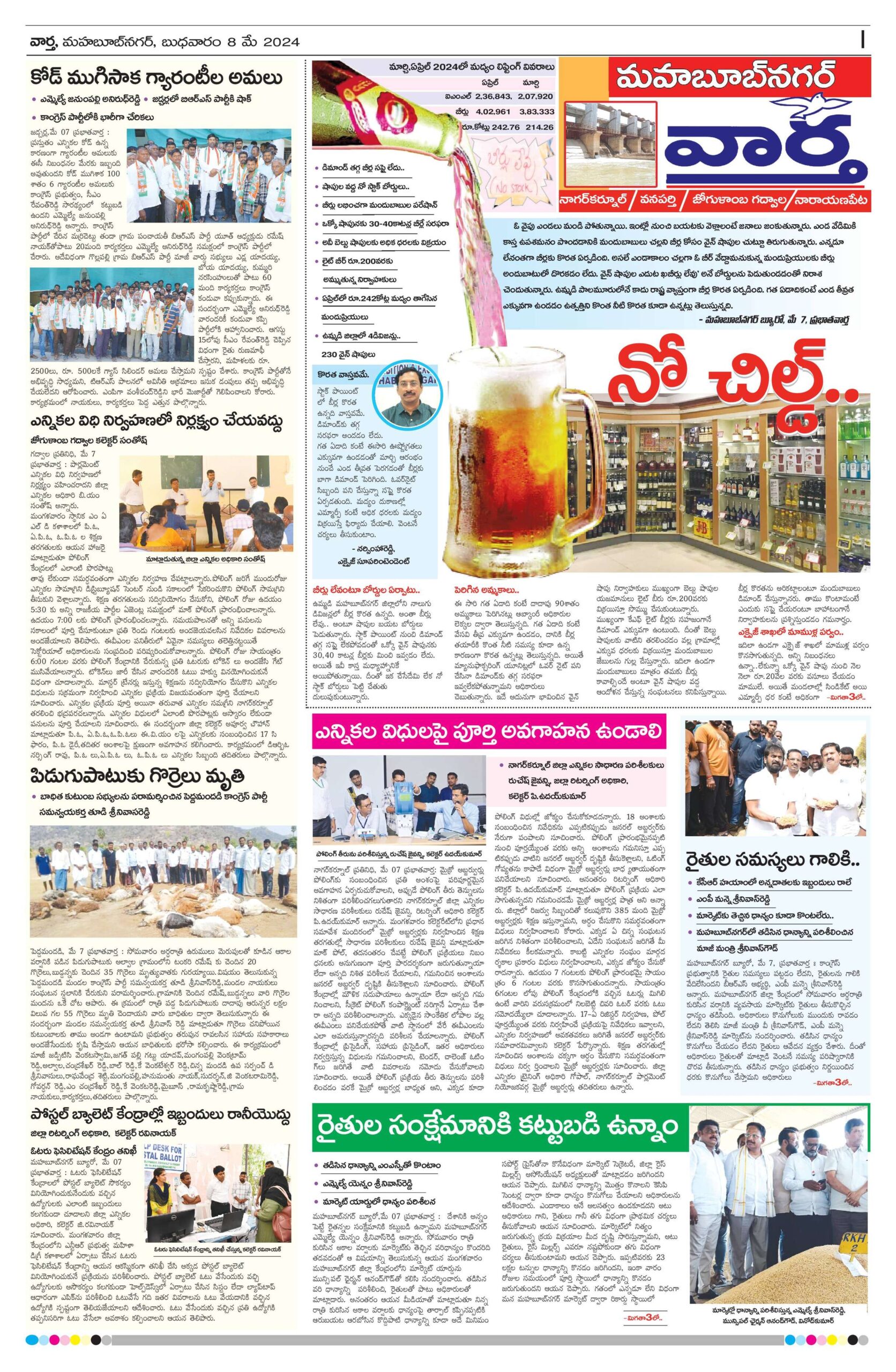 Mahaboobnagar Tab - 08 May 2024