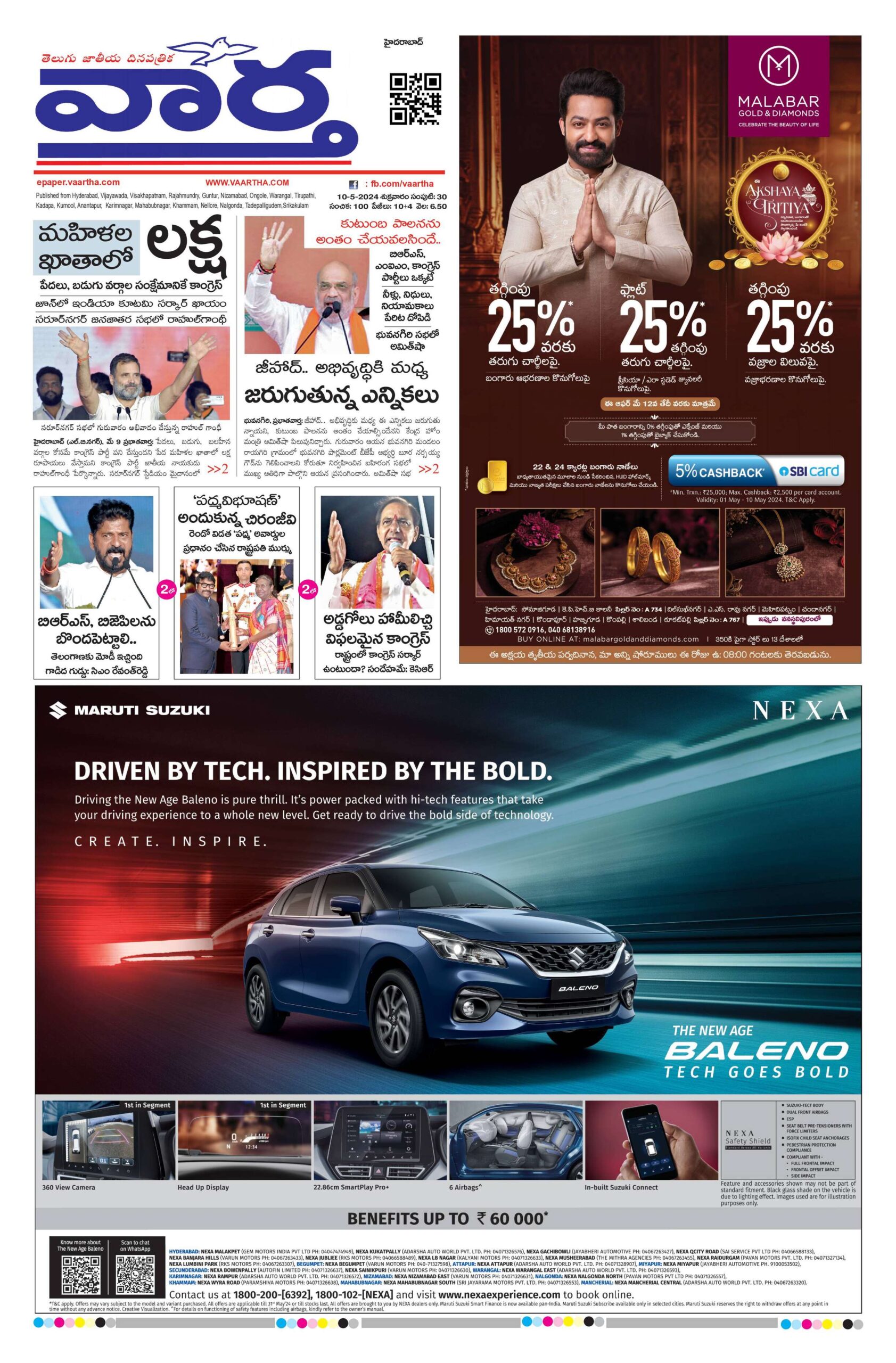 Nizamabad Main - 10 May 2024