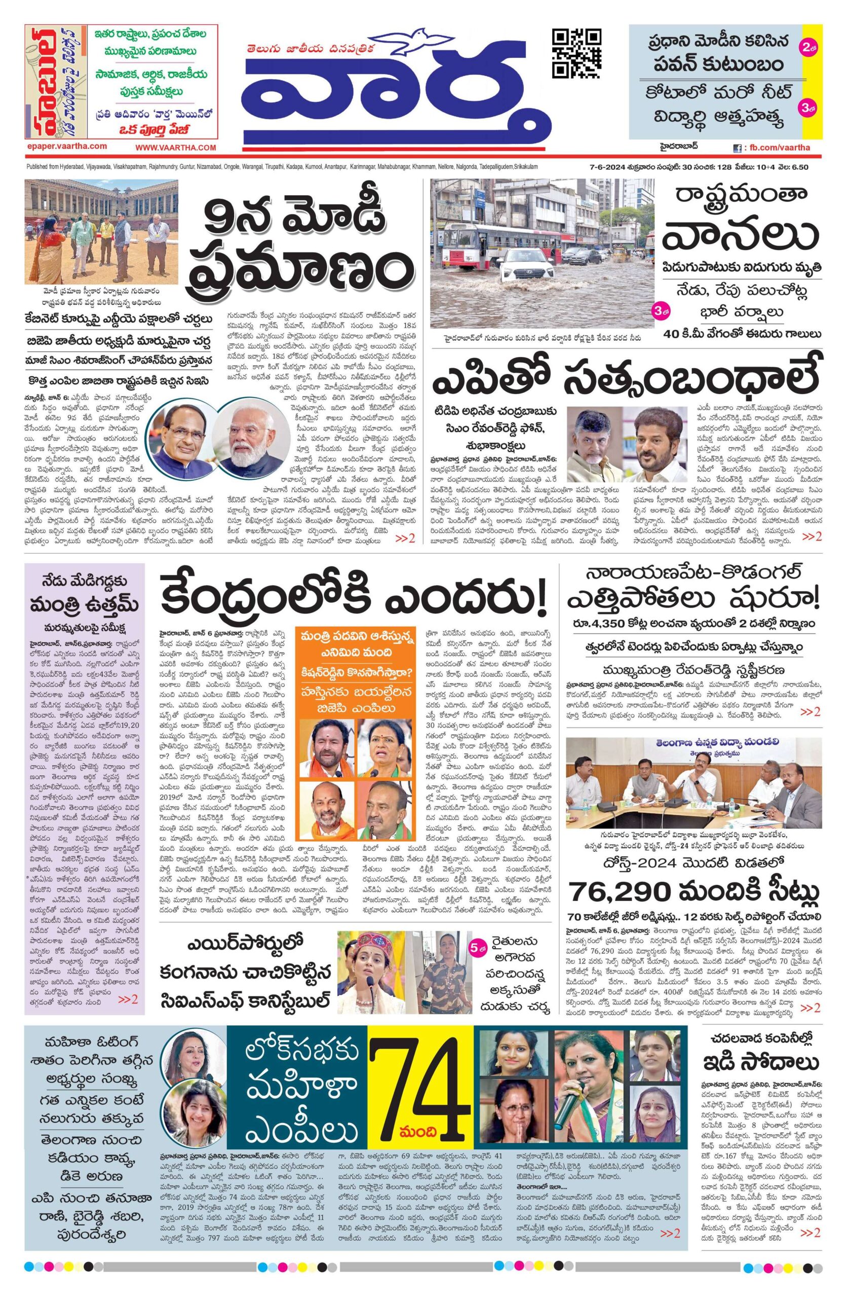 Nizamabad Main - 07 Jun 2024