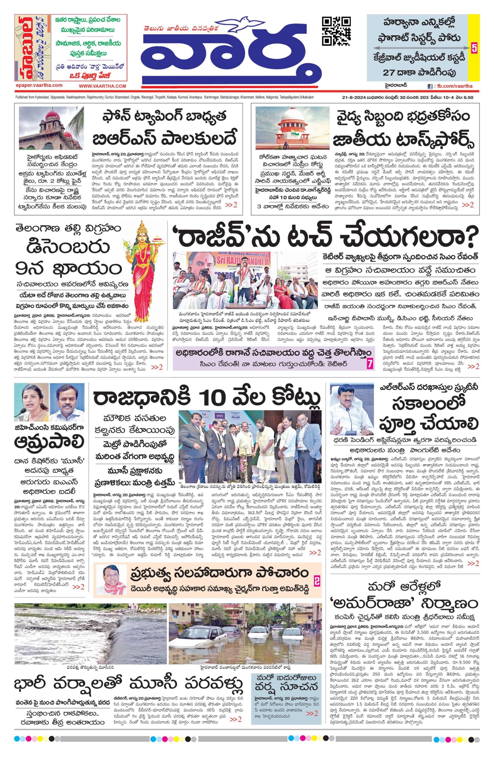 Nizamabad Main - 21 Aug 2024