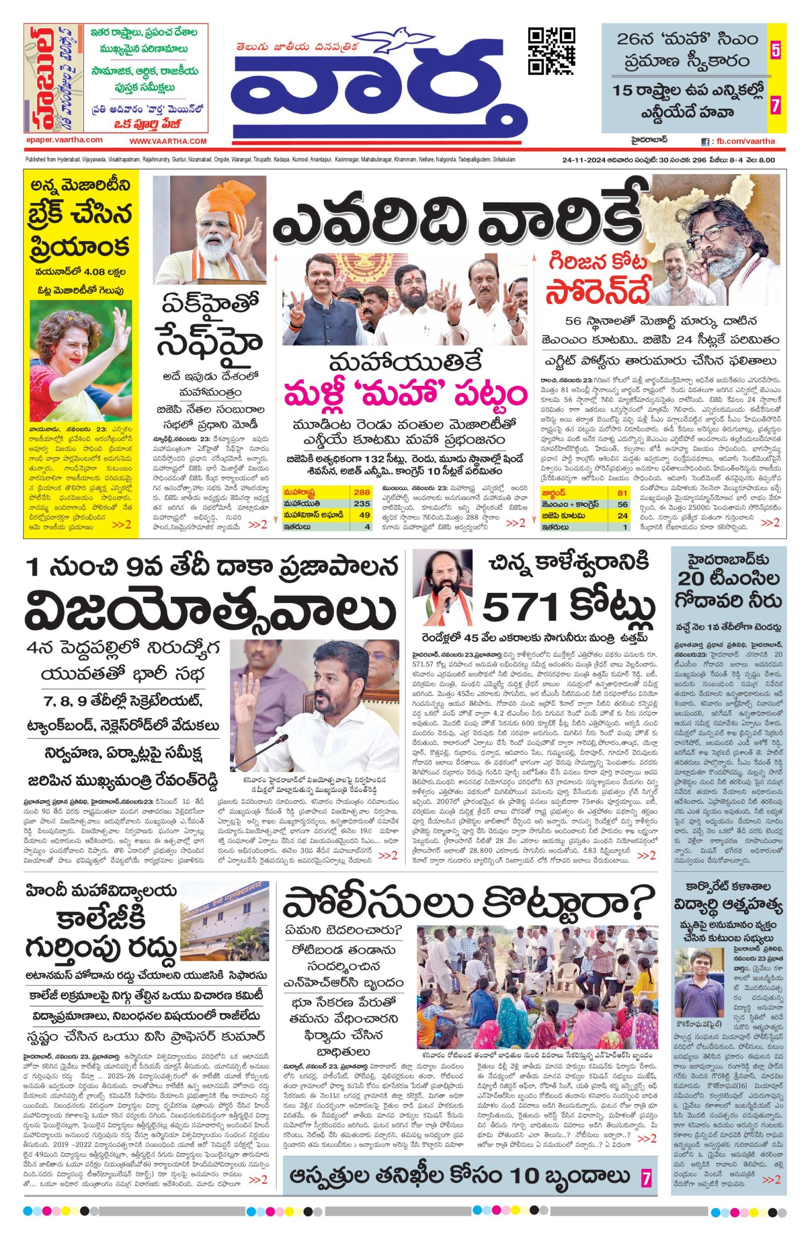Nizamabad Main - 24 Nov 2024