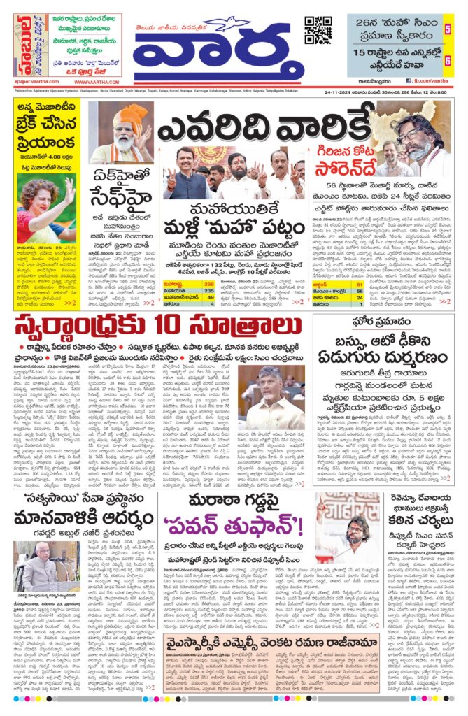 Rajamahendravaram Main - 24 Nov 2024