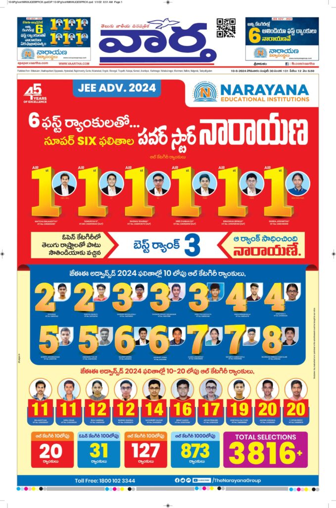 Srikakulam Main - 10 Jun 2024
