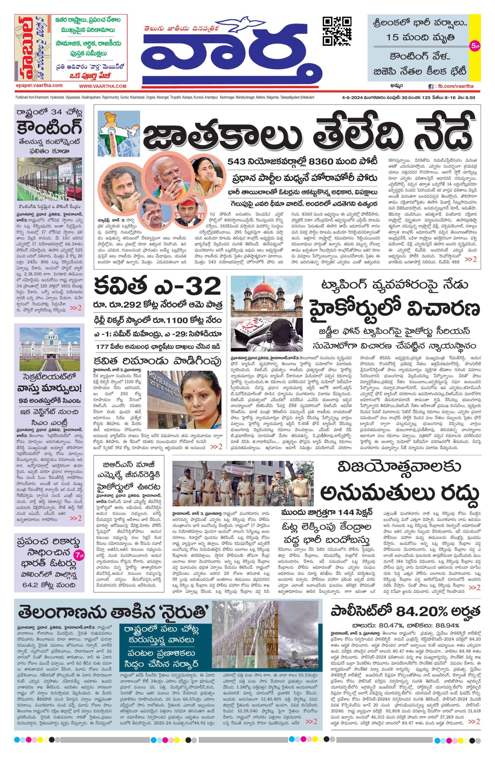 Telangana Main - 04 Jun 2024