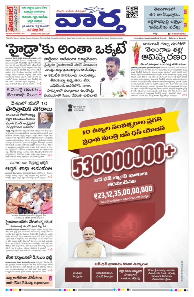 Telangana Main - 29 Aug 2024