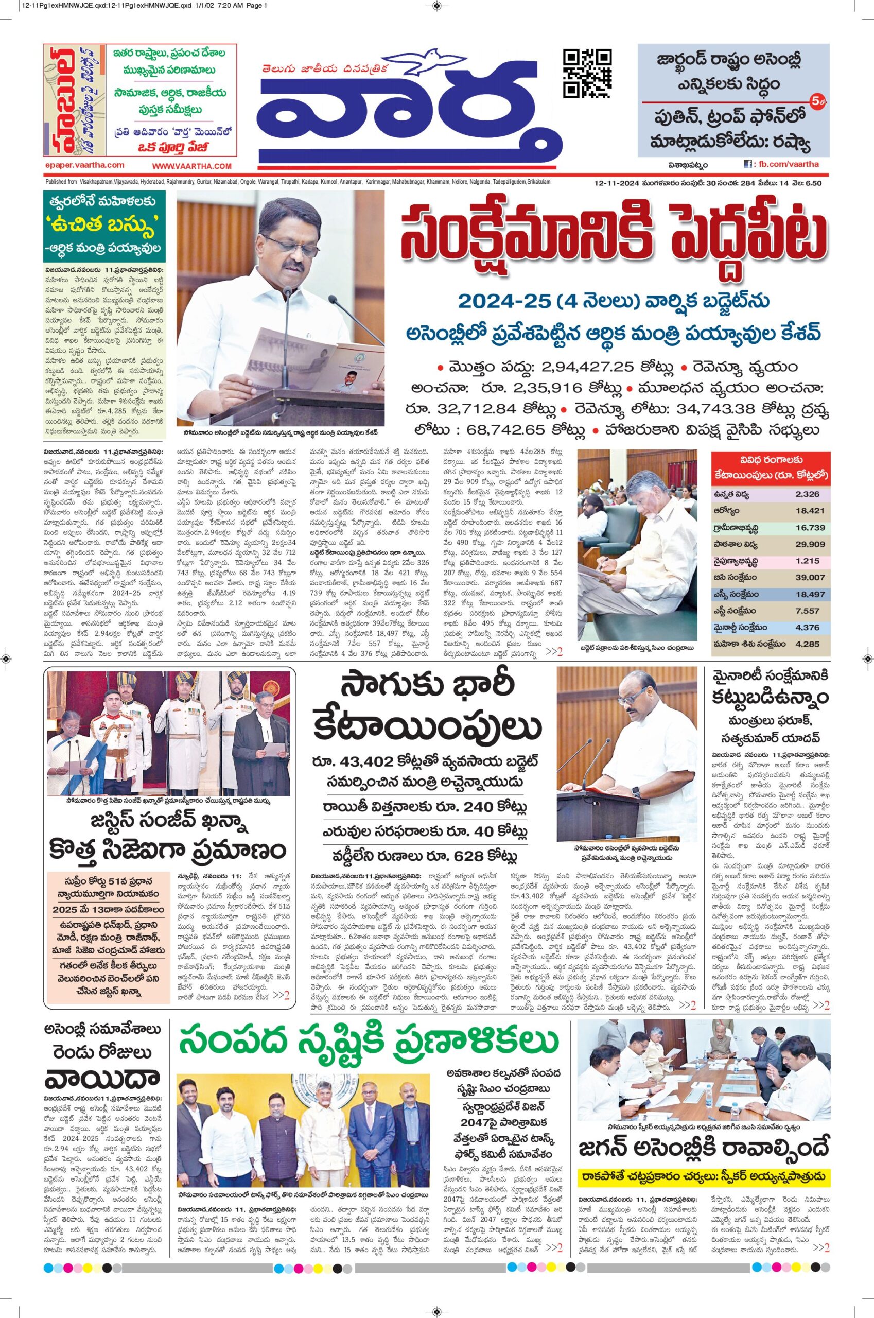 Vishakapatnam Main - 12 Nov 2024