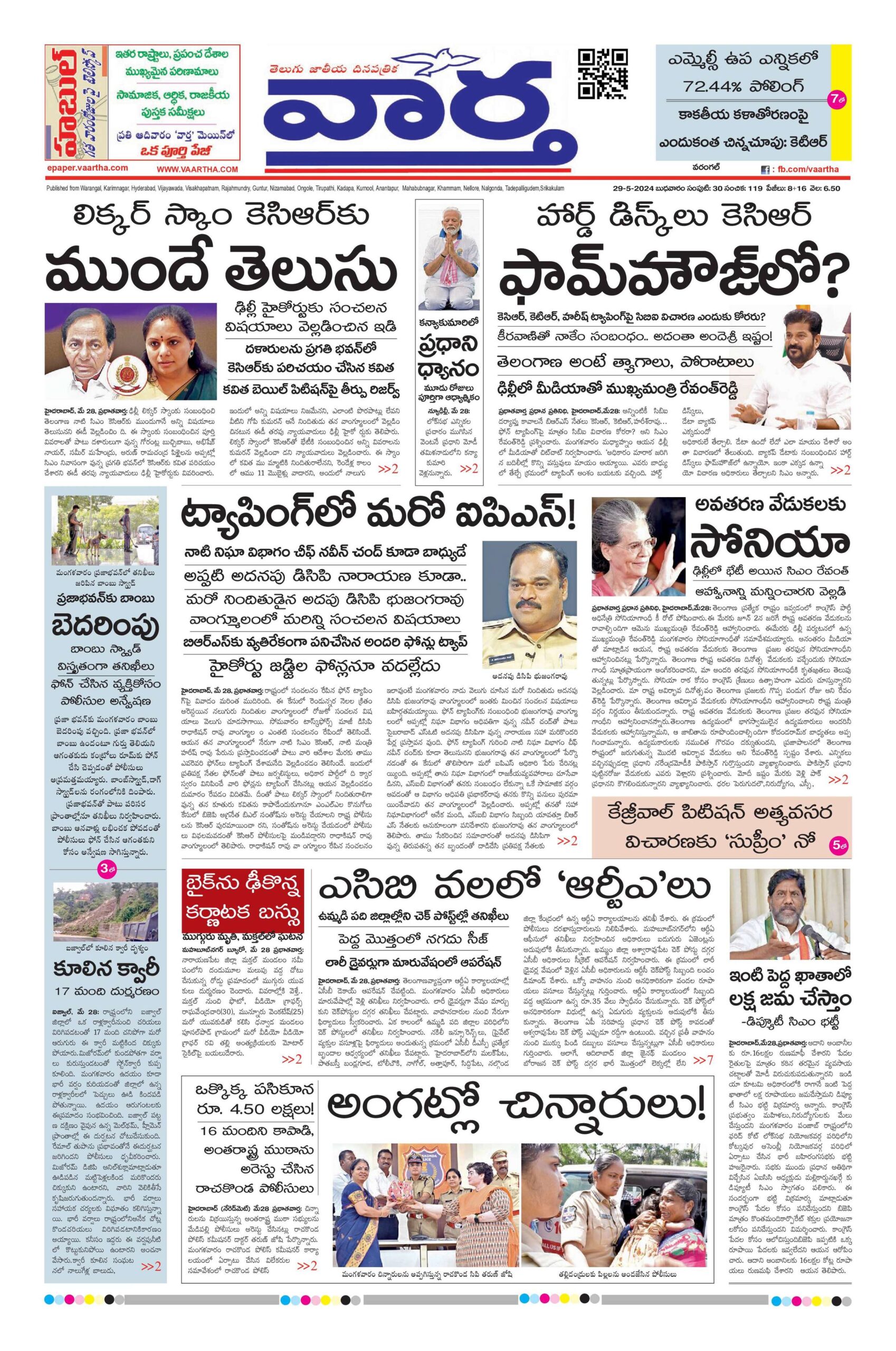 Warangal Main - 29 May 2024