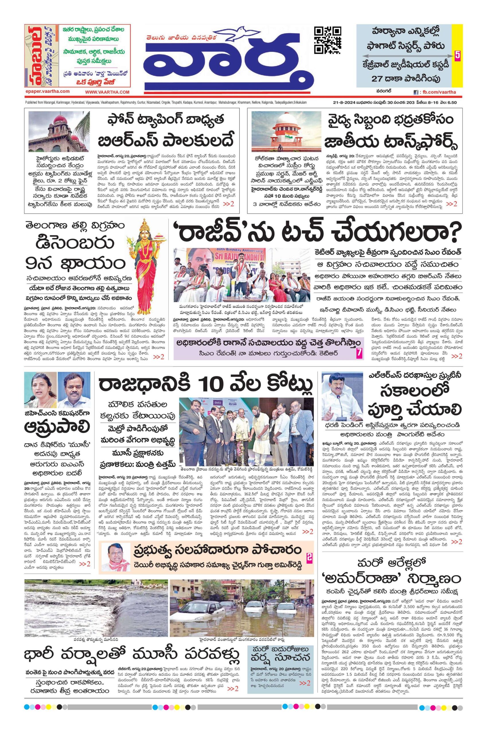 Warangal Main - 21 Aug 2024