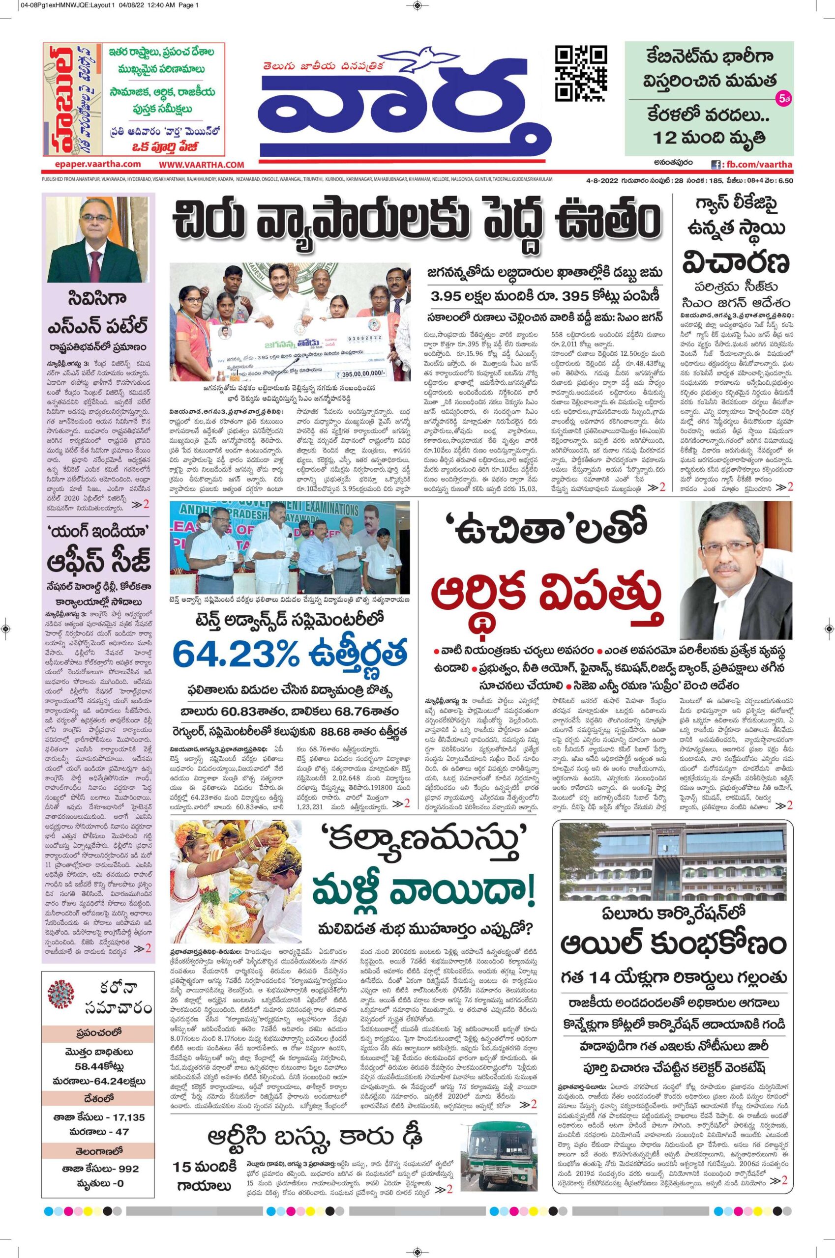 Ananthapur Main - 04 Aug 2022