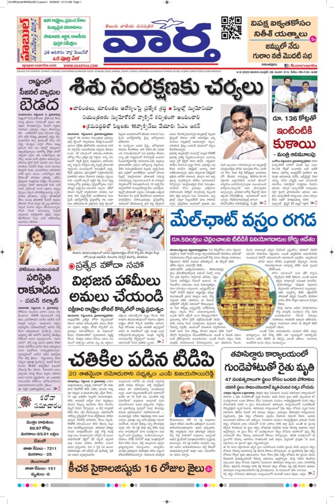 Ananthapur Main - 04 Sep 2022