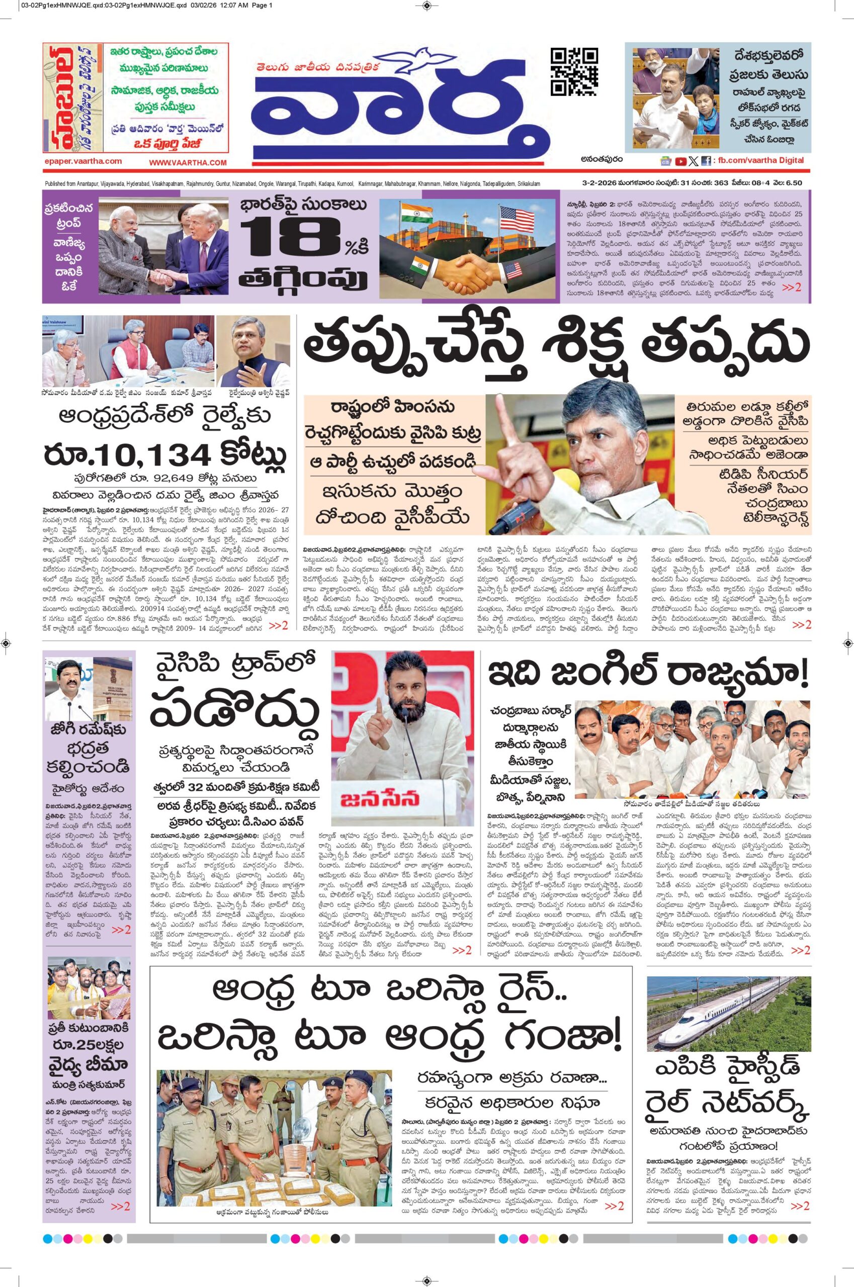 Ananthapur Main - 03 Feb 2026