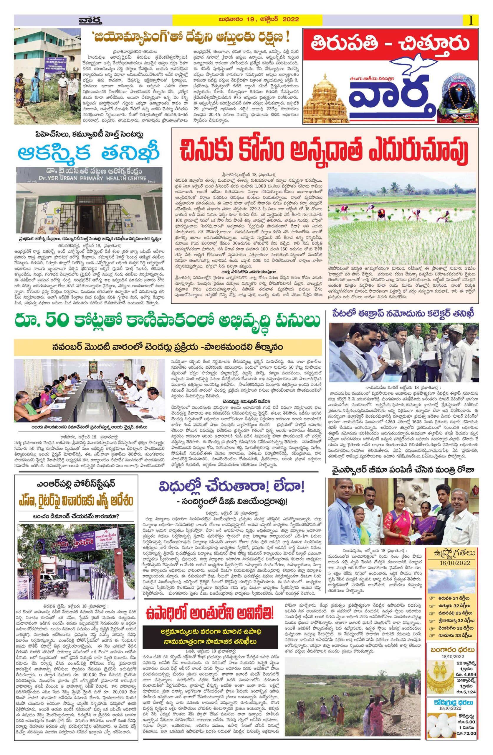 Chittoor Main - 19 Oct 2022