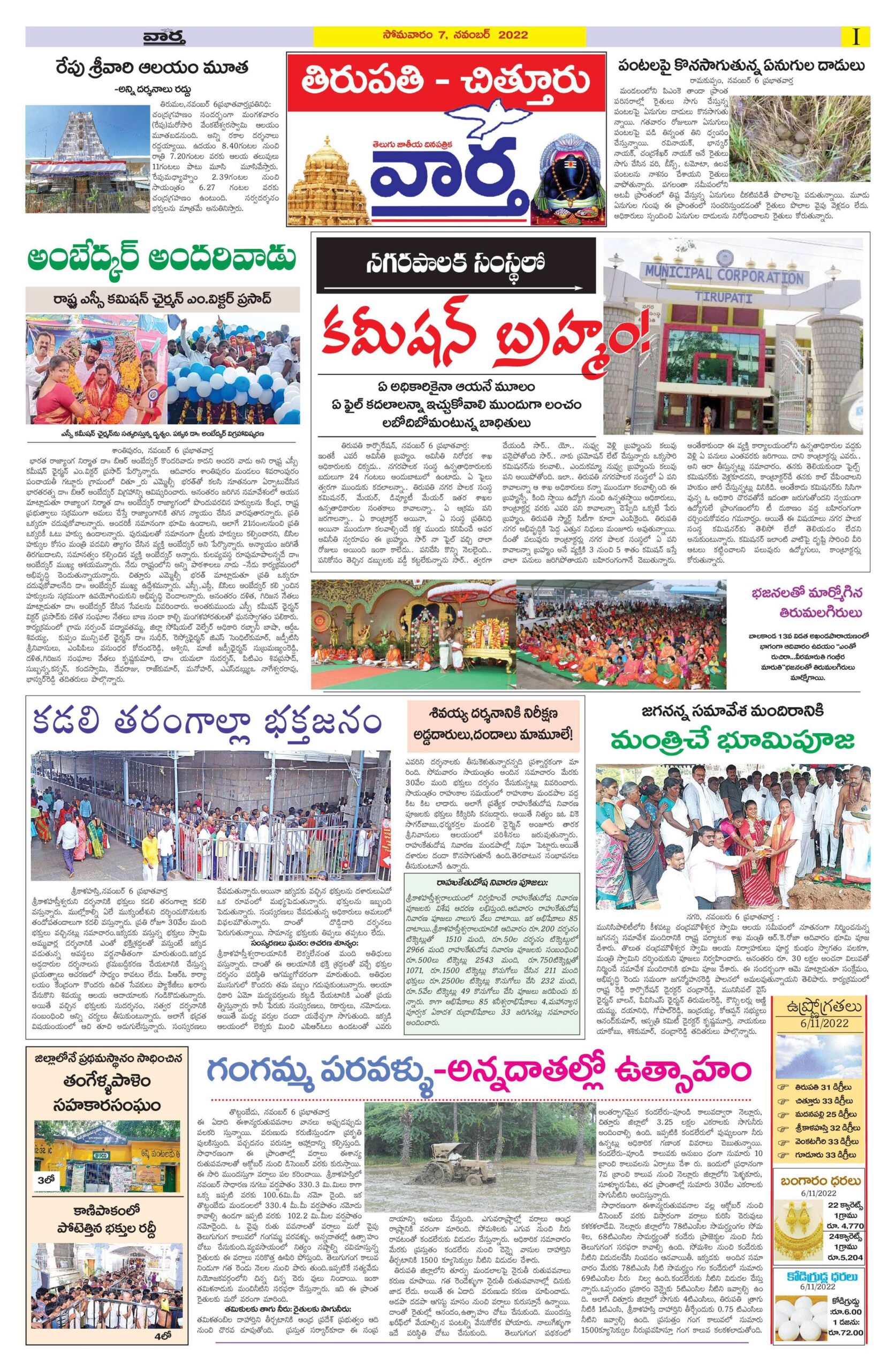Chittoor Main - 07 Nov 2022