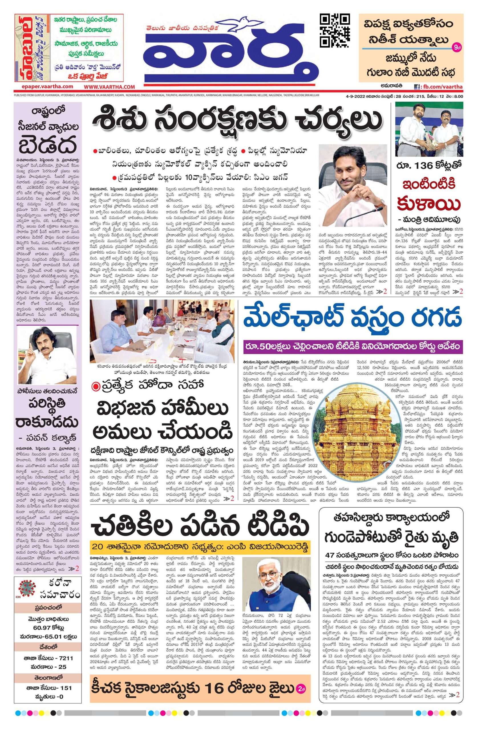 Guntur Main - 04 Sep 2022
