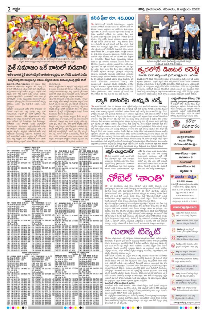 Hyderabad Main - 08 Oct 2022