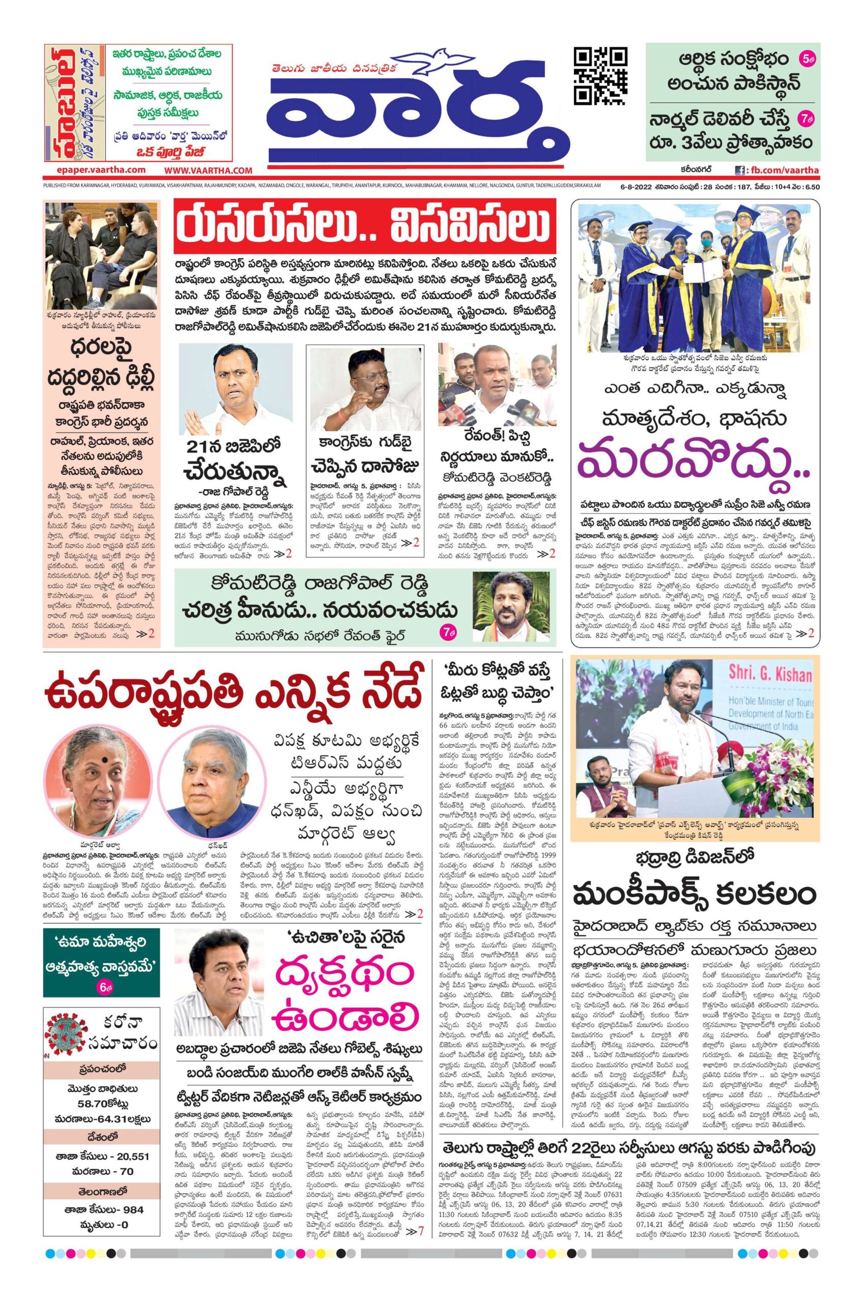Karimnagar Main - 06 Aug 2022