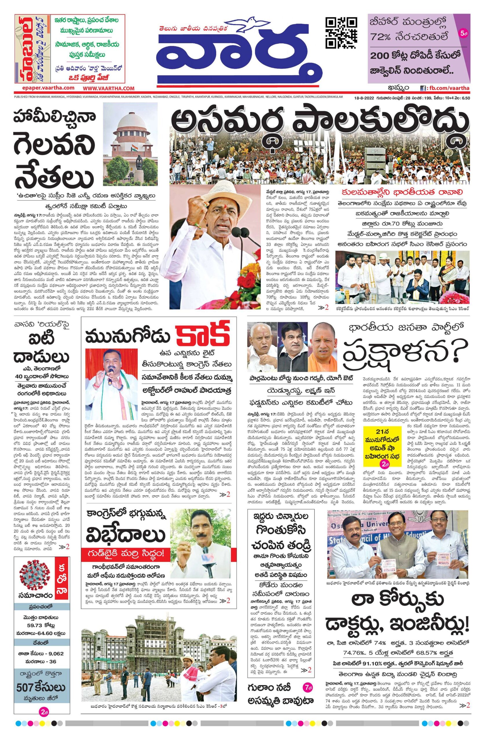 Khammam Main - 18 Aug 2022