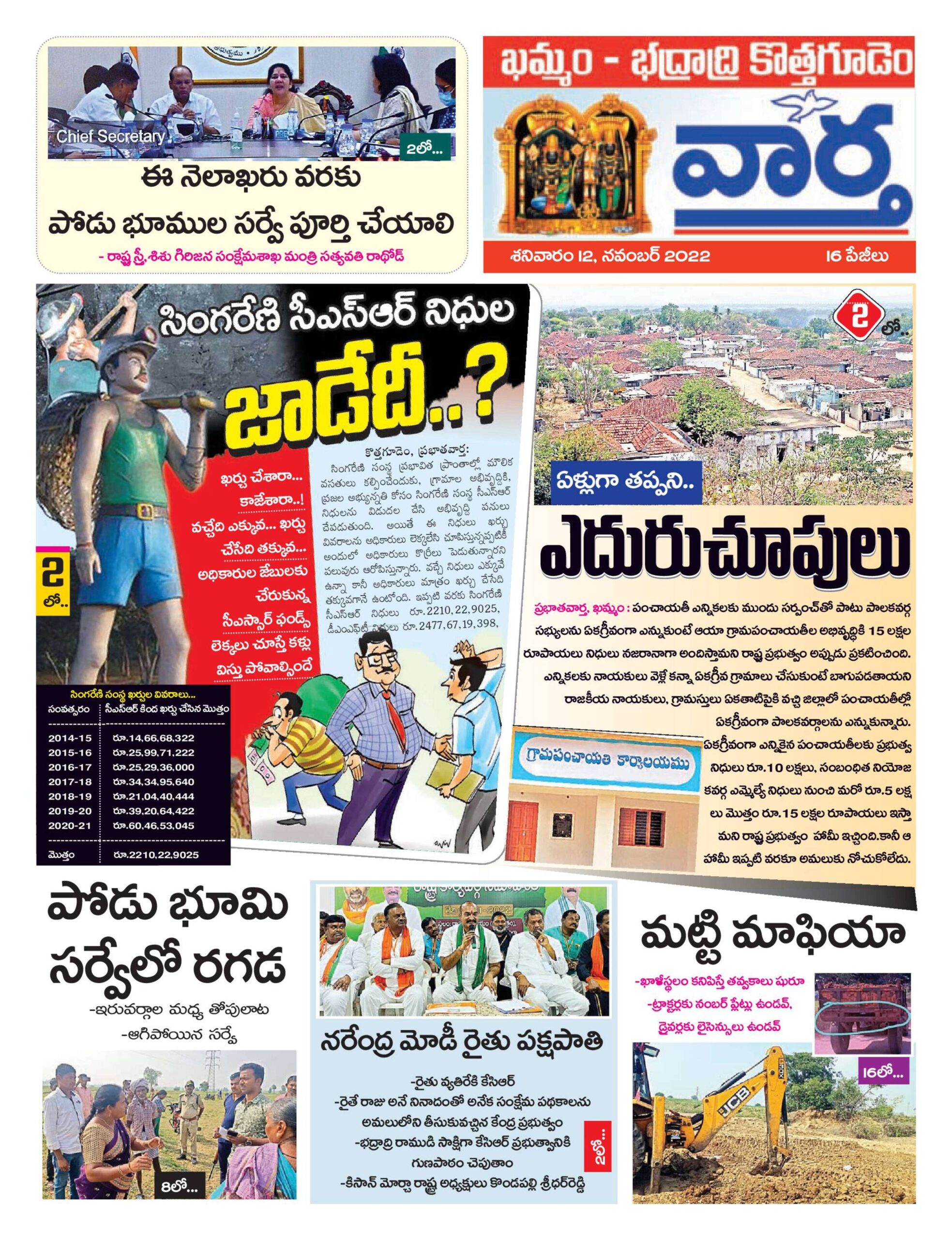 Khammam Tab - 12 Nov 2022