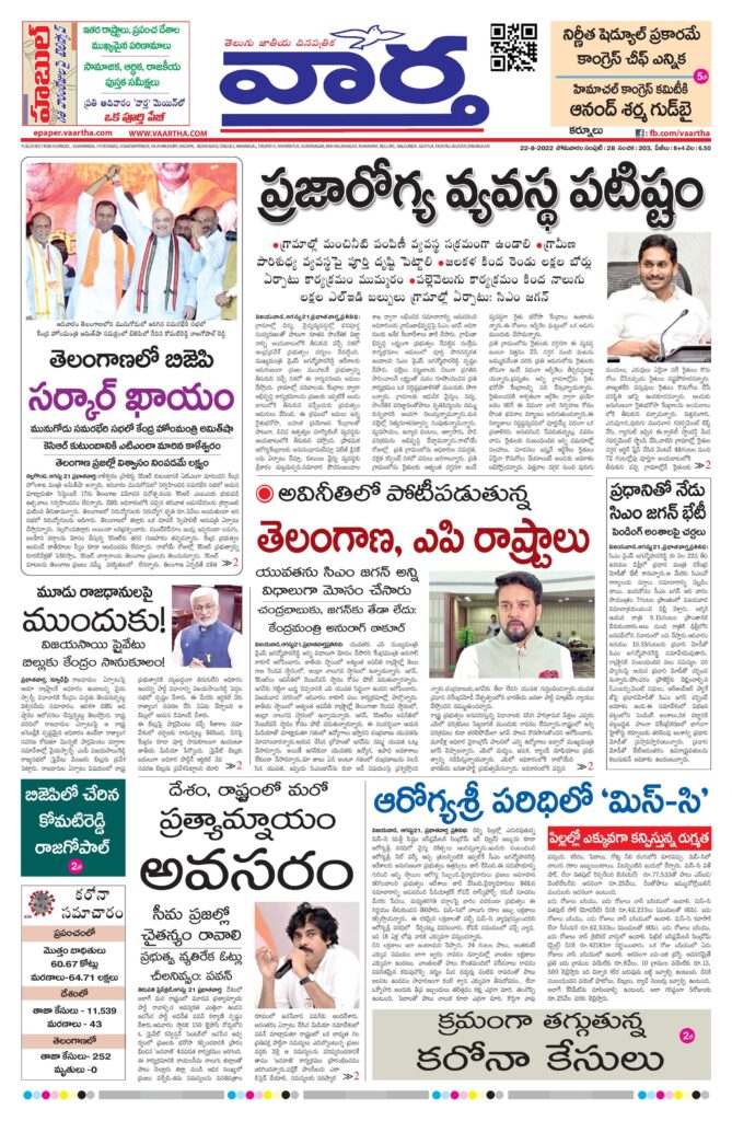 Kurnool Main - 22 Aug 2022