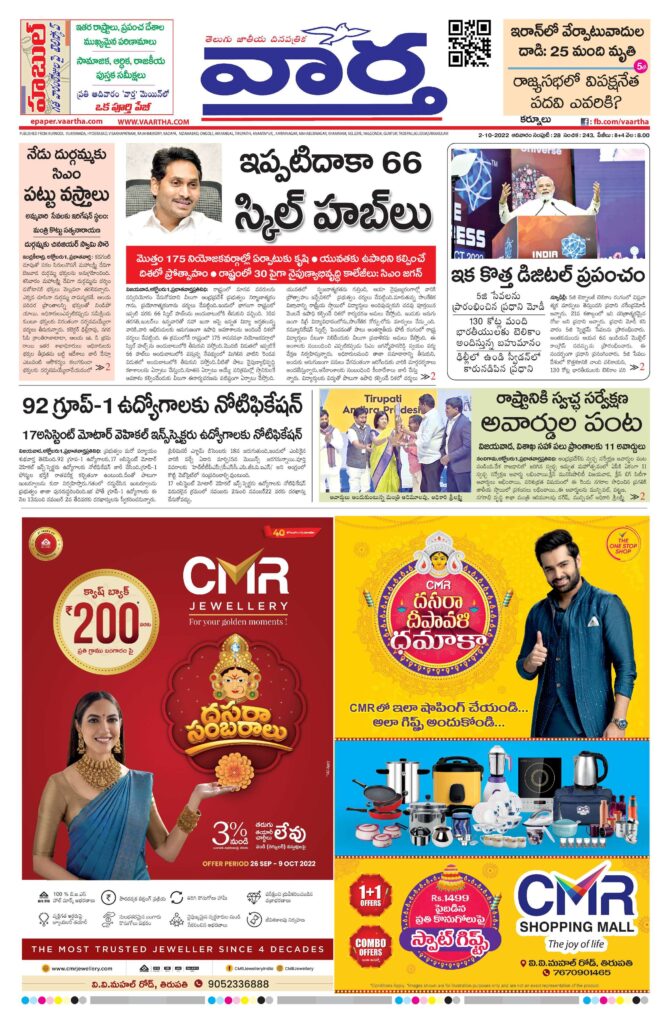Kurnool Main - 02 Oct 2022