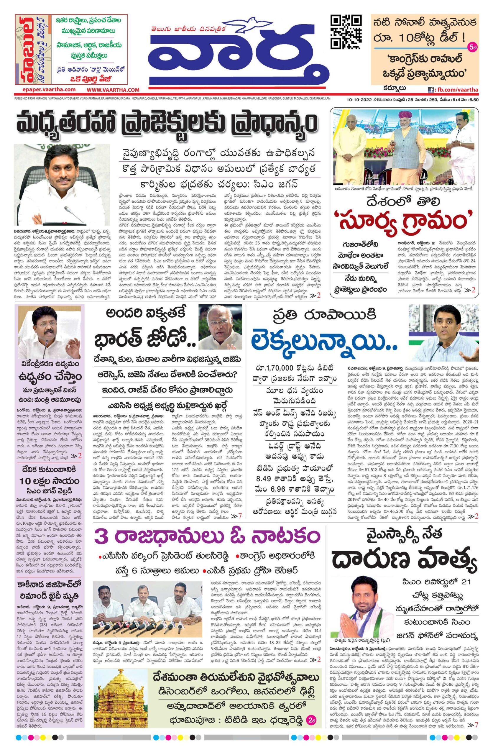 Kurnool Main - 10 Oct 2022