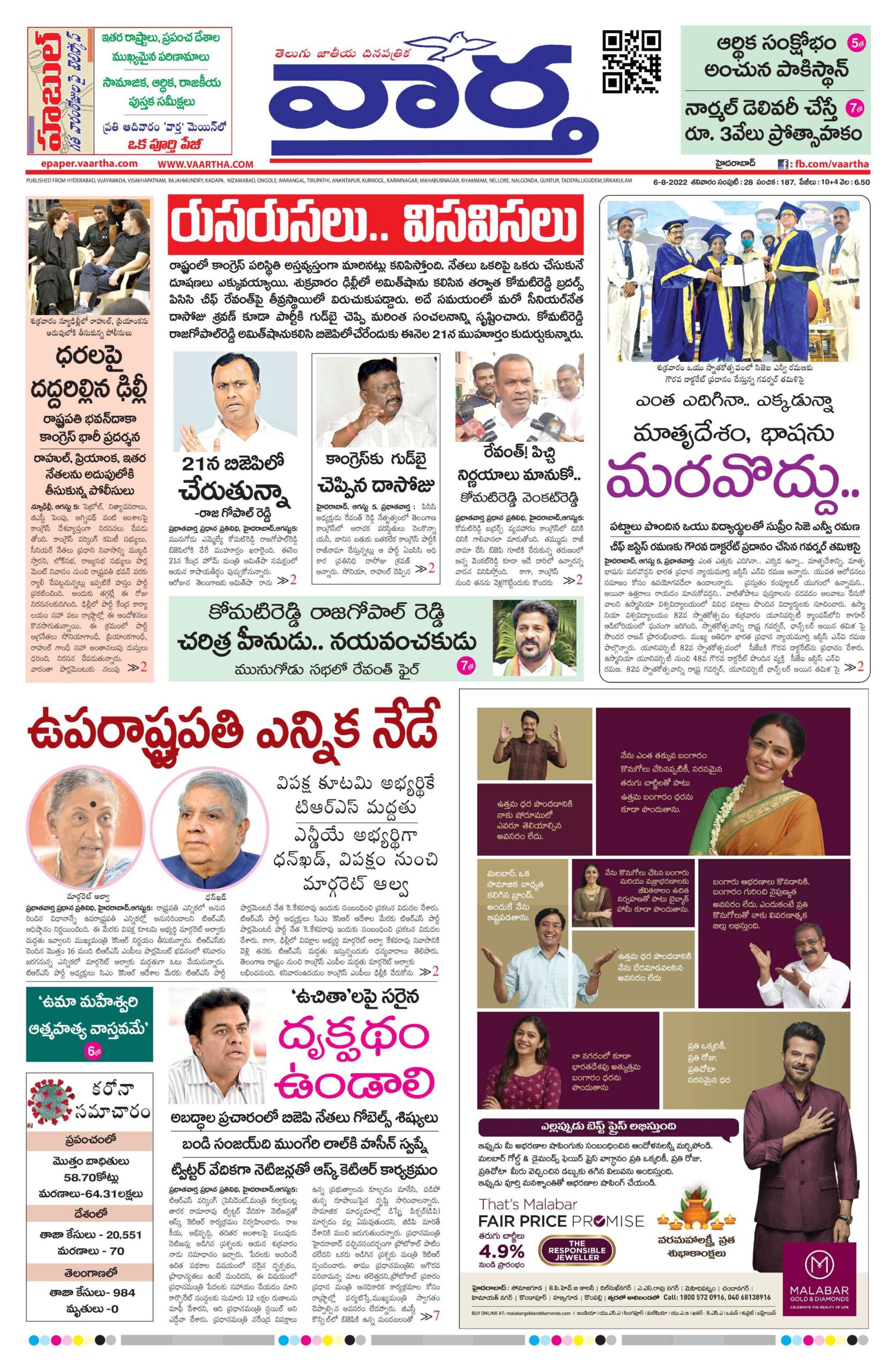 Mahaboobnagar Main - 06 Aug 2022