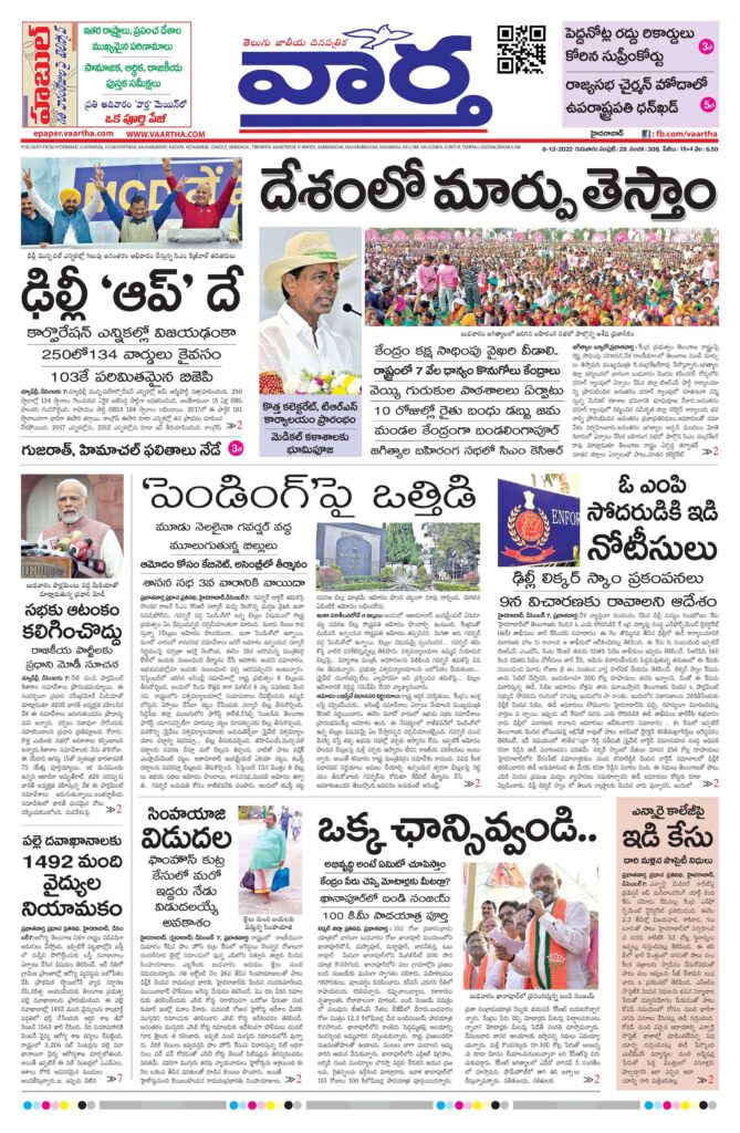 Mahaboobnagar Main - 08 Dec 2022