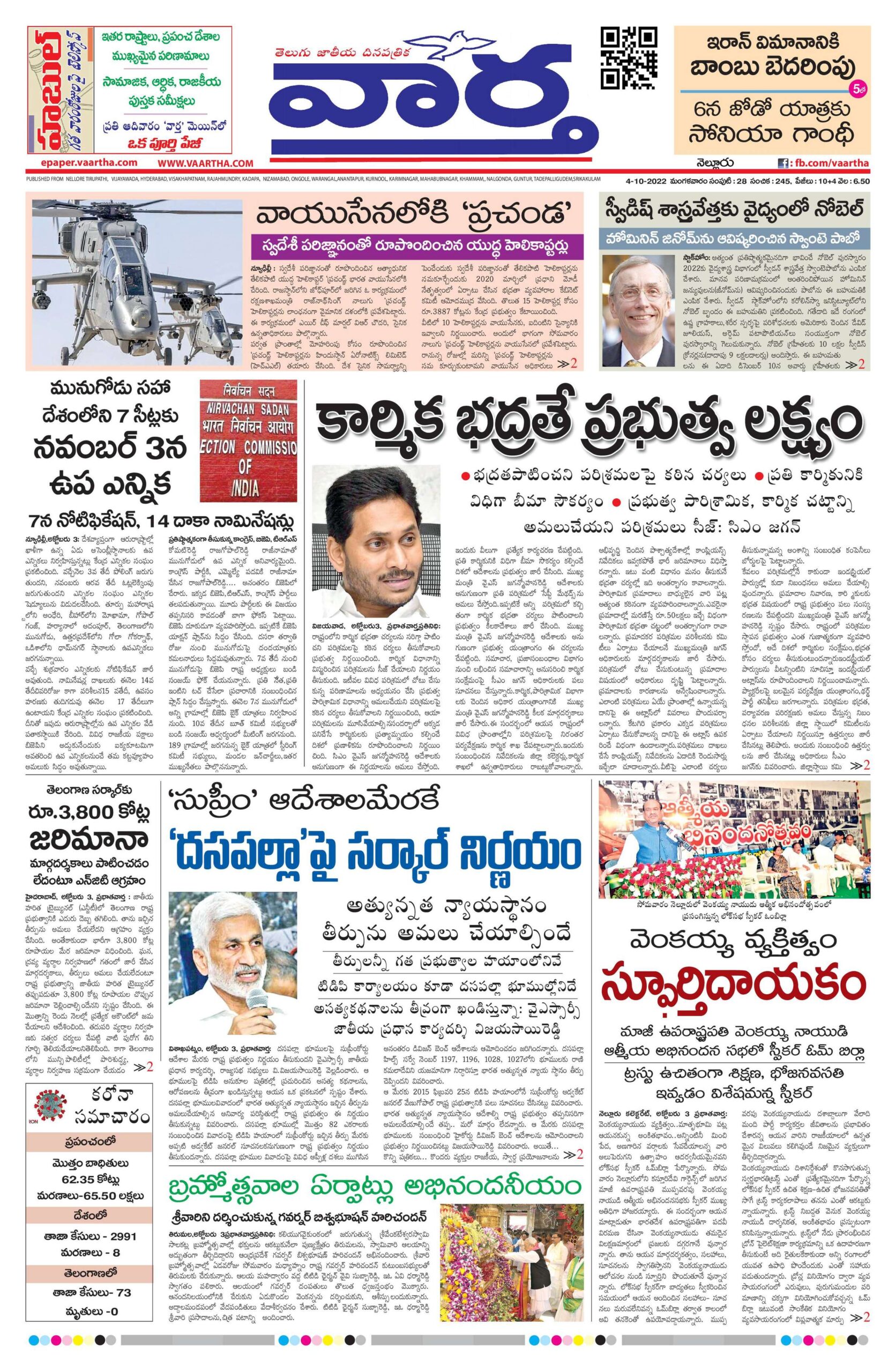 Nellore Main - 04 Oct 2022
