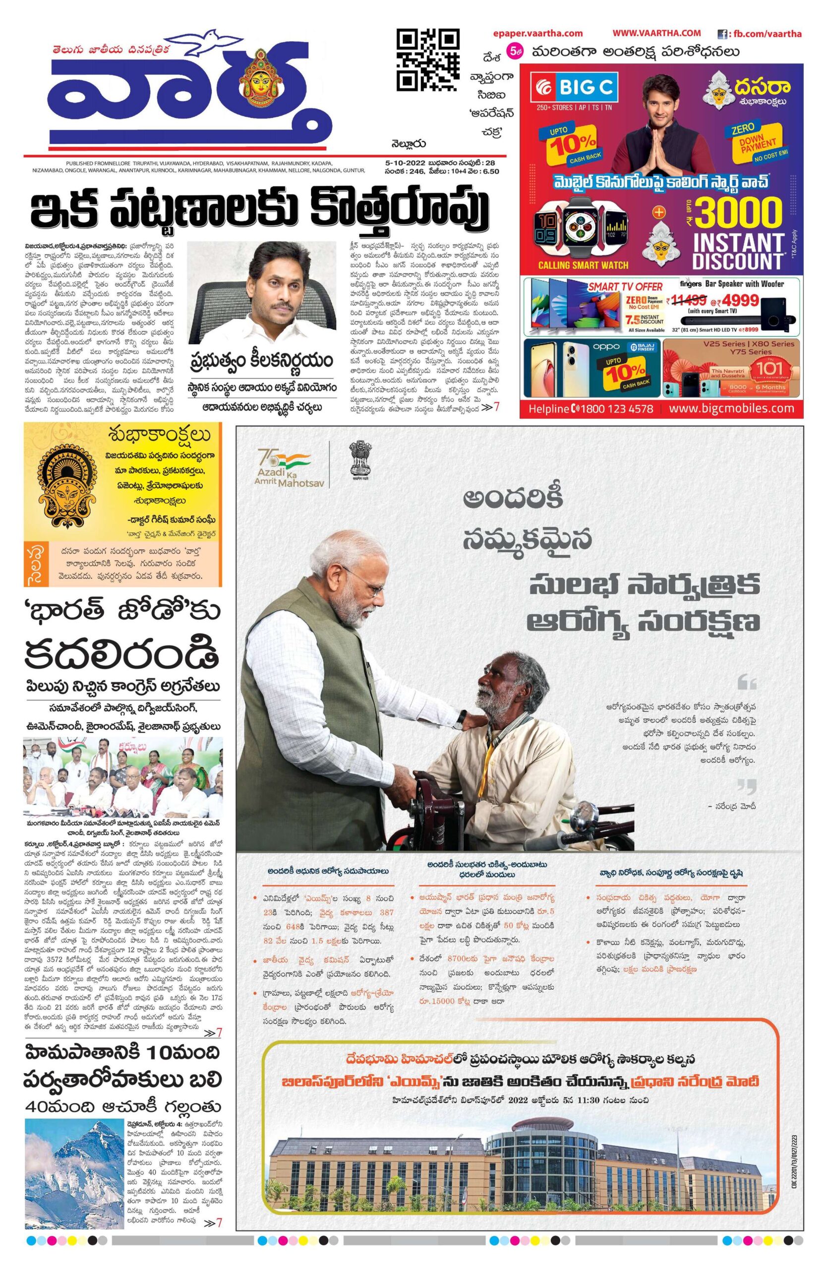 Nellore Main - 05 Oct 2022