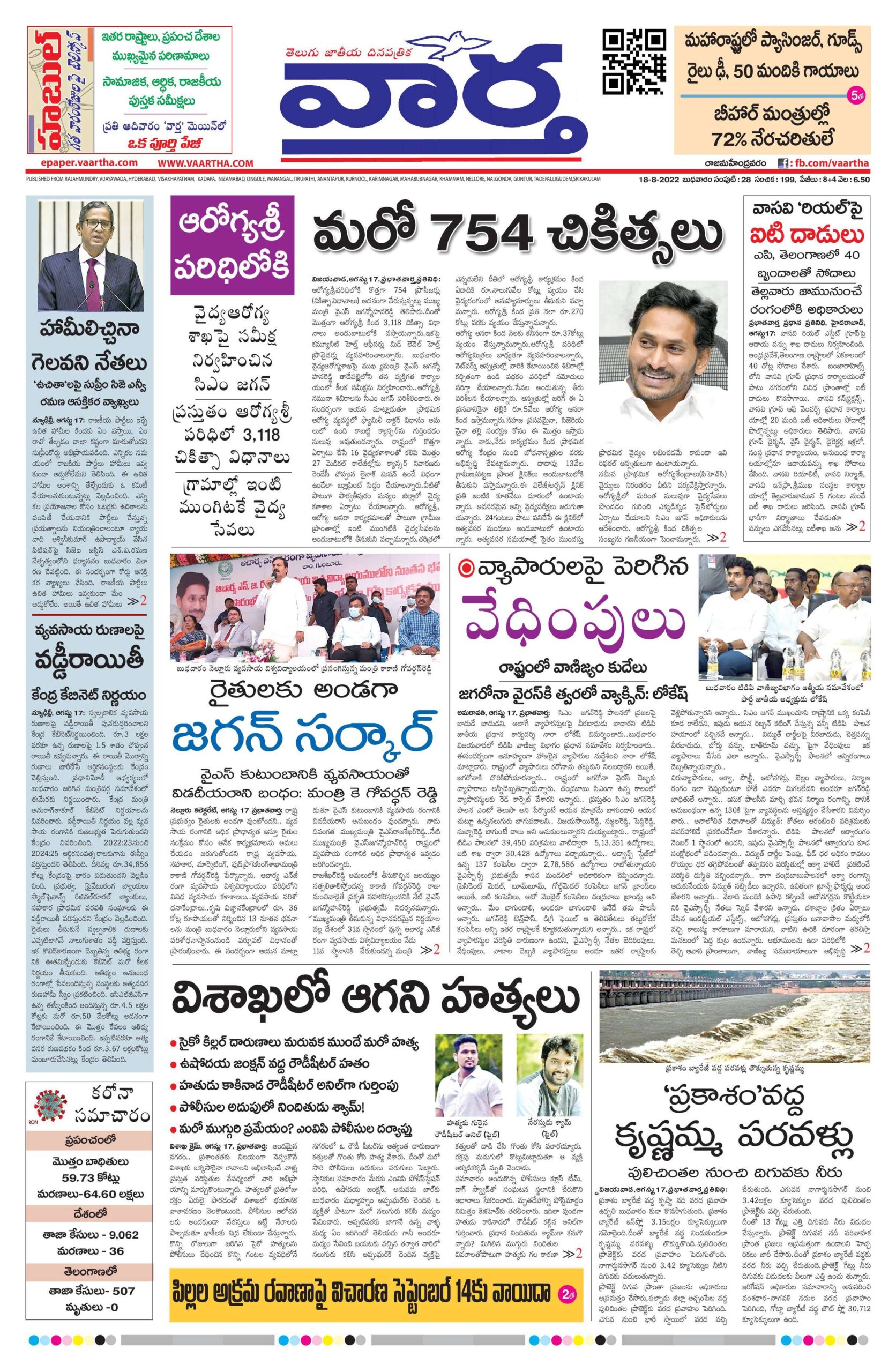 Rajamahendravaram Main - 18 Aug 2022