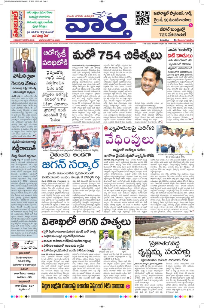Srikakulam Main - 18 Aug 2022