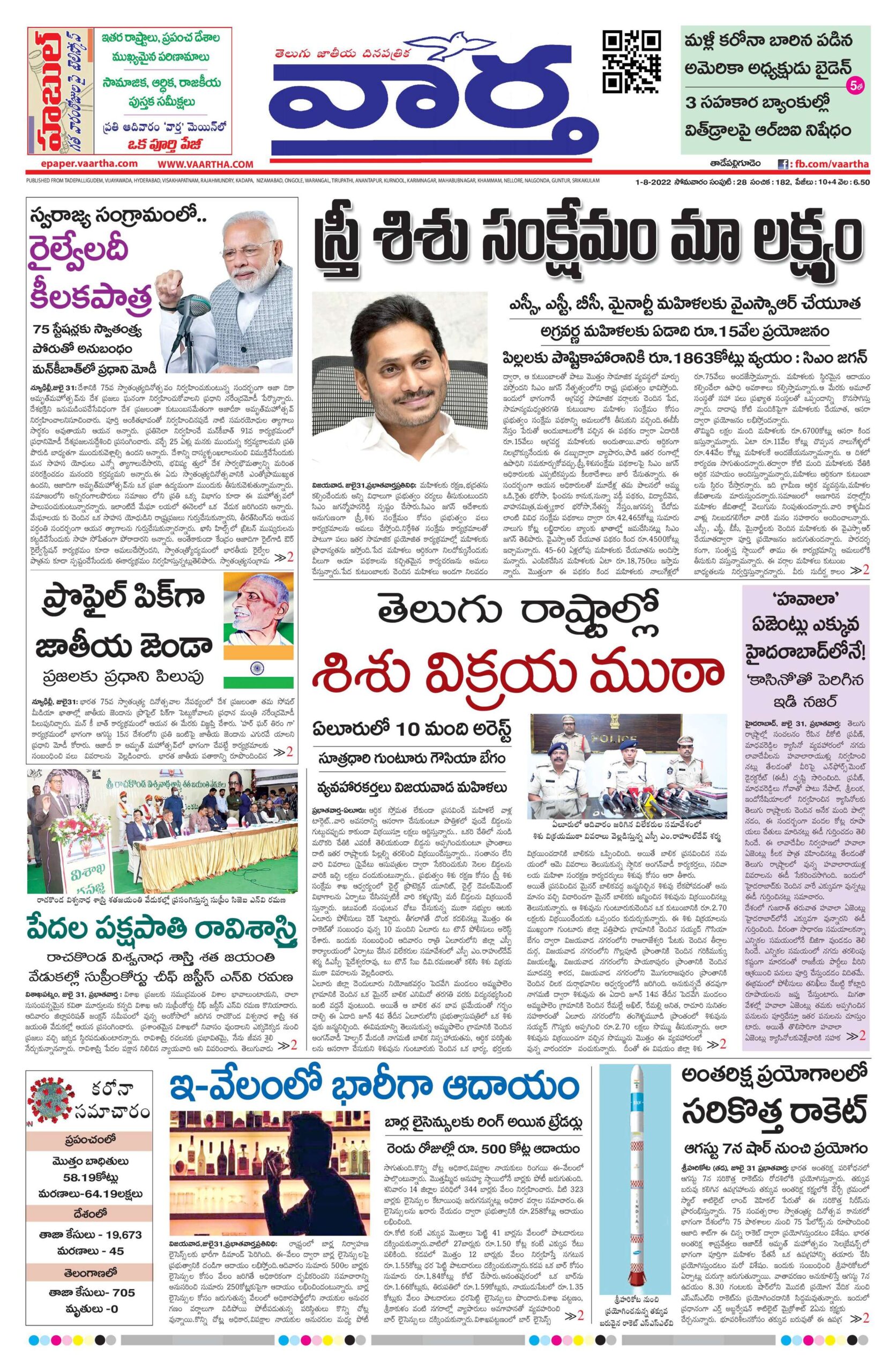 Thadepalligudem Main - 01 Aug 2022
