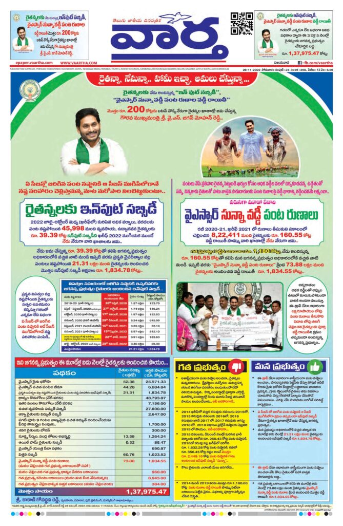 Vijayawada Main - 28 Nov 2022