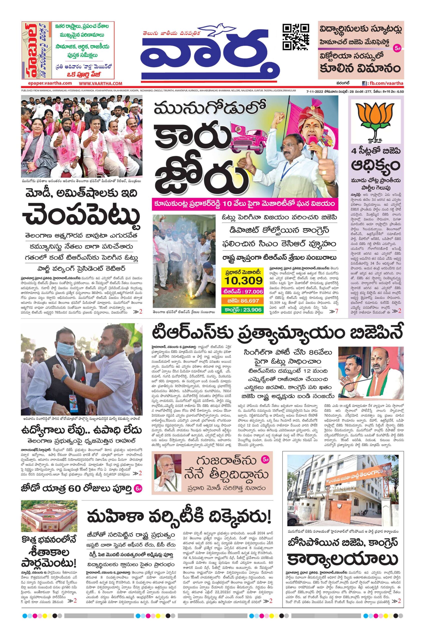 Warangal Main - 07 Nov 2022