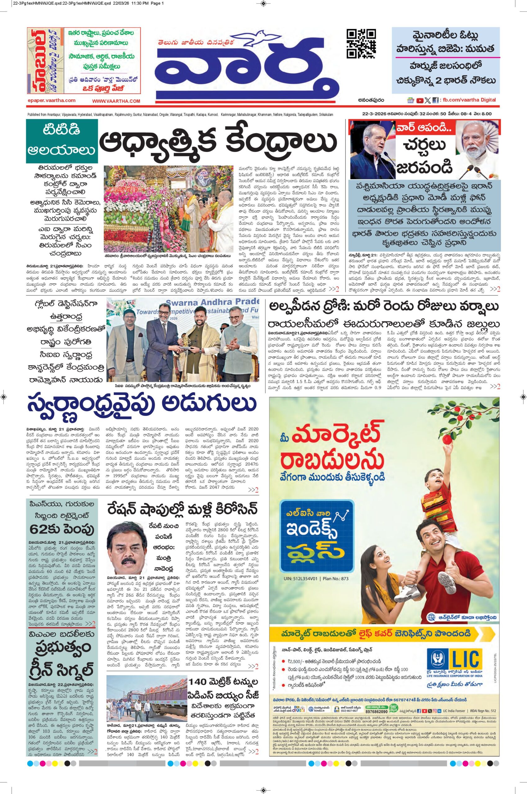Ananthapur Main - 22 Mar 2026
