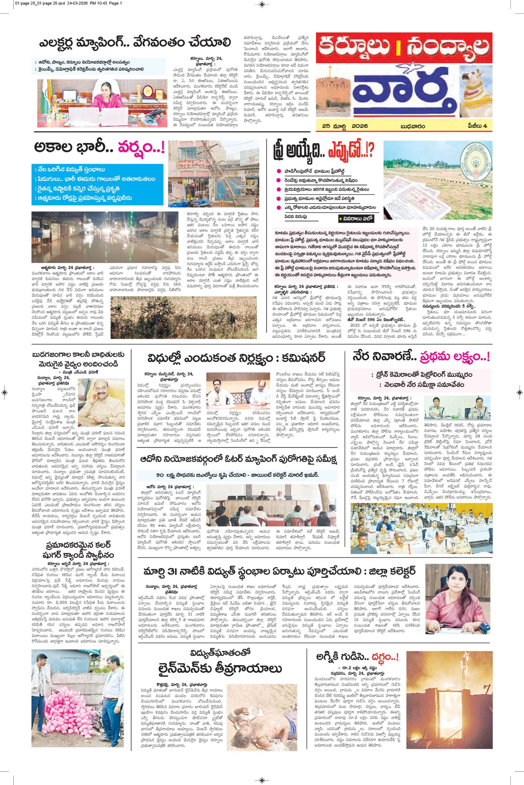 Kurnool Tab - 25 Mar 2026
