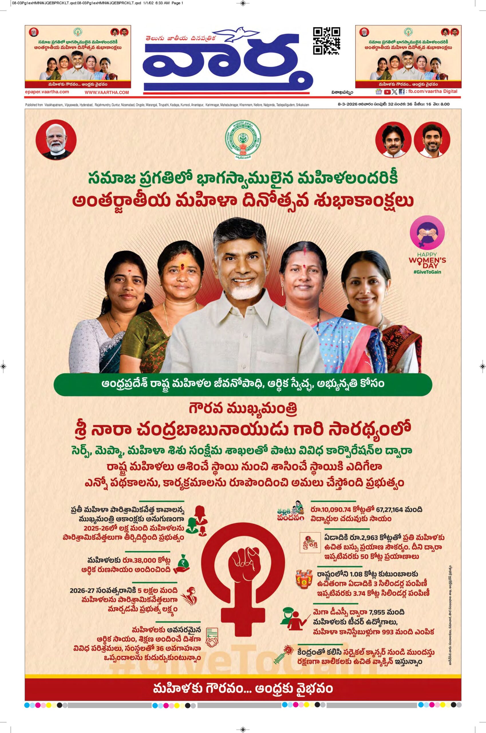 Vishakapatnam Main - 08 Mar 2026